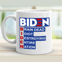 Load image into Gallery viewer, Biden Meaning 11 oz. White Mug