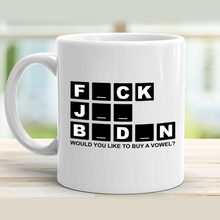 Load image into Gallery viewer, FJB Wheel of Fortune 11 oz. White Mug