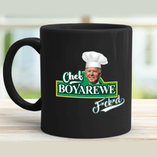 Load image into Gallery viewer, Chef Boyarewe 11 oz. Black Mug