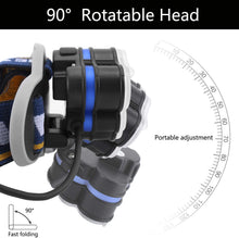 Load image into Gallery viewer, Rechargeable Headlamp LED  - Waterproof Headlamp