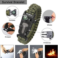 Load image into Gallery viewer, Survival Gear Kit, Emergency EDC Survival Tools 24 in 1 SOS Earthquake Aid Equipment