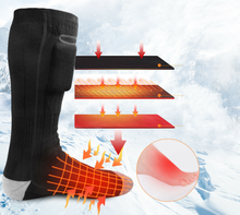 Load image into Gallery viewer, Rechargeable Battery Electric Heated Socks