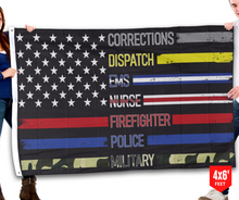 Load image into Gallery viewer, Patriotic Support Appreciation - USA Flag