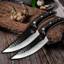 Load image into Gallery viewer, Serbian Kitchen Cooking Knife and Sheath