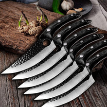 Load image into Gallery viewer, Serbian Kitchen Cooking Knife and Sheath