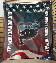 Load image into Gallery viewer, We Don't Know Them All Premium Mink Sherpa Blanket (RTL)