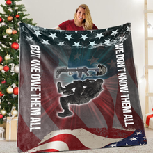 Load image into Gallery viewer, We Don't Know Them All Premium Mink Sherpa Blanket (RTL)