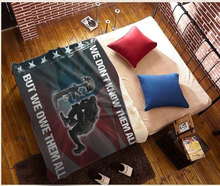 Load image into Gallery viewer, We Don't Know Them All Premium Mink Sherpa Blanket (RTL)