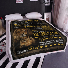 Load image into Gallery viewer, To My Daughter - Never Forget Blanket