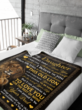 Load image into Gallery viewer, To My Daughter - Never Forget Blanket
