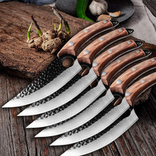 Load image into Gallery viewer, Serbian Kitchen Cooking Knife and Sheath