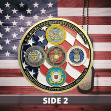 Load image into Gallery viewer, Thank You For Your Service - Veteran Coin - Buy More, Save More Bundle (RTL)