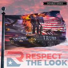 Load image into Gallery viewer, Donald Trump Rare Tank Flag