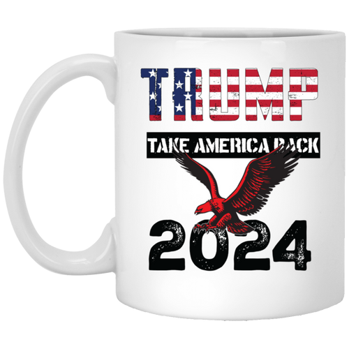 TRUMP Take America Back White Mug