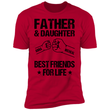 Load image into Gallery viewer, Father &amp; Daughter Personalized T-shirt