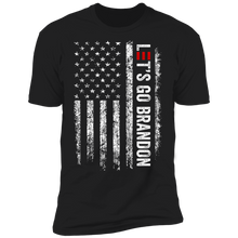 Load image into Gallery viewer, Let&#39;s Go Brandon Black and White USA Apparel