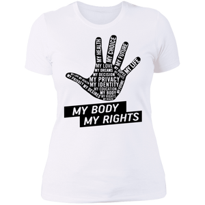My Body My Rights Boyfriend T-shirt