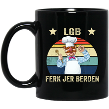 Load image into Gallery viewer, LGB - Ferk Jer Berden 11 oz. Black Mug