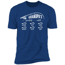 Load image into Gallery viewer, Grandpa&#39;s Greatest Catch Personalized T-shirt
