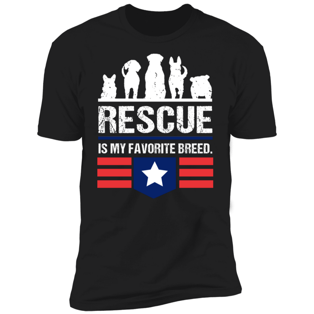 Rescue Is My Favorite Breed T-Shirt