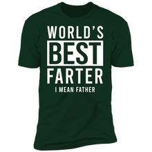 Load image into Gallery viewer, World&#39;s Best Farter I Mean Father T-shirt