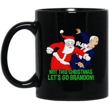 Load image into Gallery viewer, Not This Christmas 11 oz. Black Mug