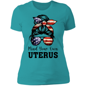 Mind Your Own Uterus Boyfriend T-Shirt