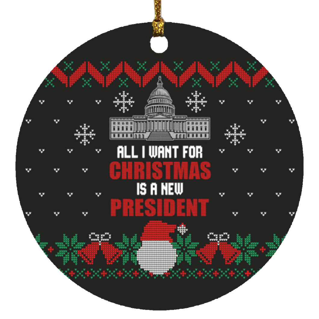 All I want for Christmas Ornament 1