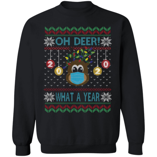 Oh Deer What a Year Sweatshirt