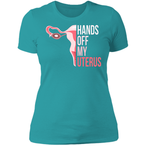 Hands Off My Uterus Boyfriend T-Shirt