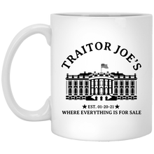 Load image into Gallery viewer, Traitor Joe 11 oz. White Mug
