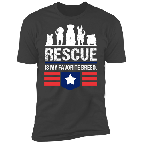 Rescue Is My Favorite Breed T-Shirt