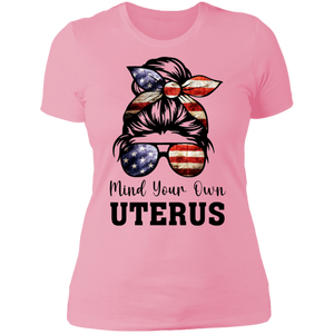 Mind Your Own Uterus Boyfriend T-Shirt
