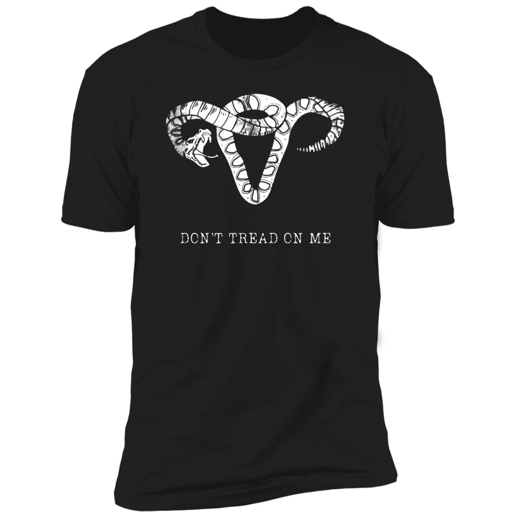 Don't Tread On Me Uterus Unisex T-shirt