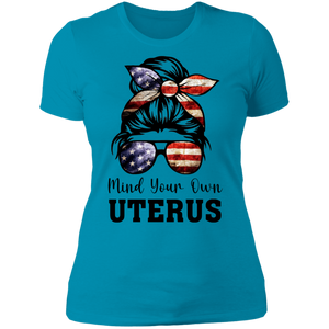 Mind Your Own Uterus Boyfriend T-Shirt