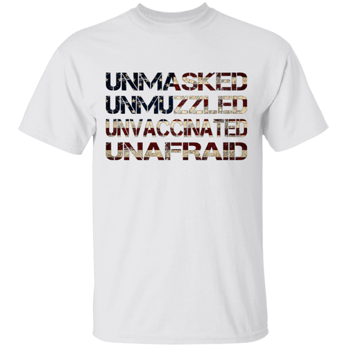 Unmasked, Unmuzzled, Unvaccinated, Unafraid Apparel