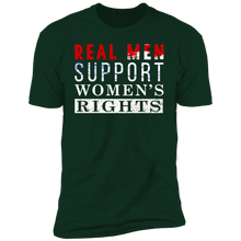 Load image into Gallery viewer, Real Men Support Women&#39;s Rights T-shirt