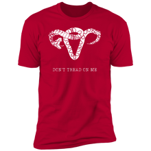 Load image into Gallery viewer, Don&#39;t Tread On Me Uterus Unisex T-shirt