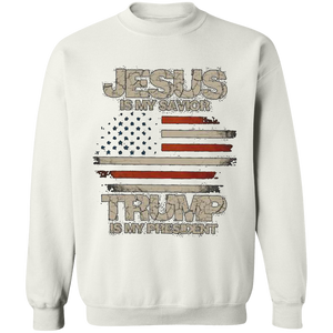 Jesus Is My Savior Trump Is My President Apparel