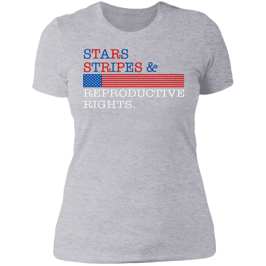 Stars Stripes & Reproductive Rights Boyfriend T-Shirt