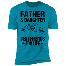 Load image into Gallery viewer, Father &amp; Daughter Personalized T-shirt