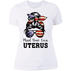 Mind Your Own Uterus Boyfriend T-Shirt
