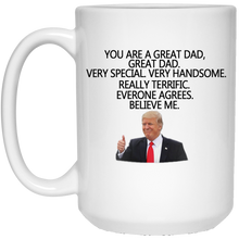 Load image into Gallery viewer, Trump Dad Mugs - Color Changing Mugs Trump Father&#39;s Day Gift