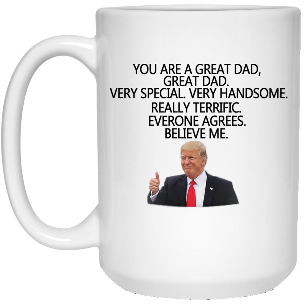 Trump Dad Mugs - Color Changing Mugs Trump Father's Day Gift