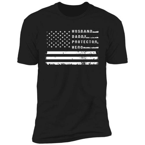Dad USA Flag Patriotic T-shirt