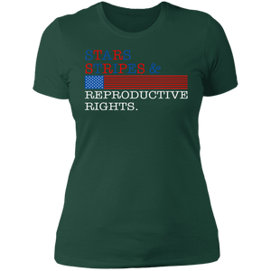 Stars Stripes & Reproductive Rights Boyfriend T-Shirt