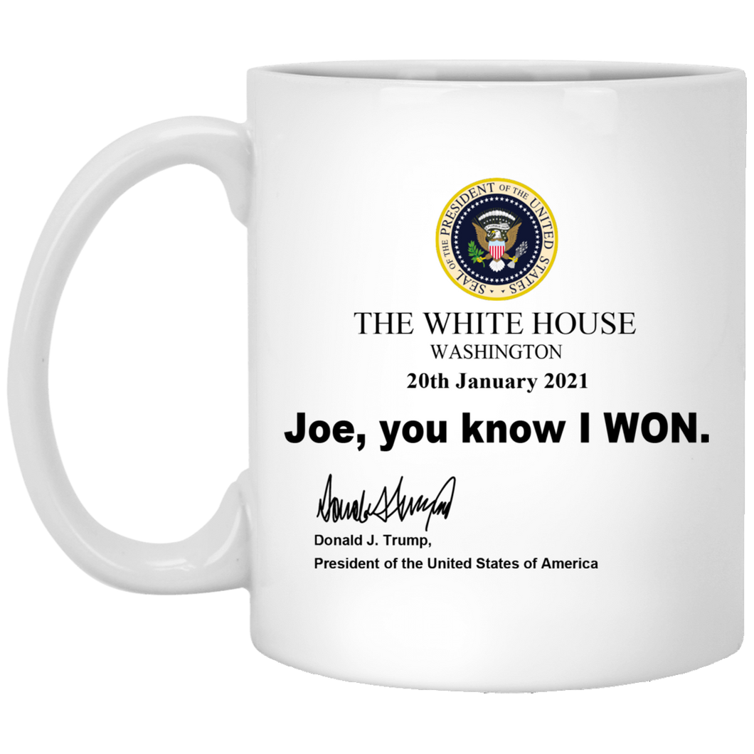 Respect The Look - You Know I Won Mug