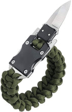 Load image into Gallery viewer, 5 in 1 Outdoor Camping Adjustable Paracord Survival Bracelet for Outdoor