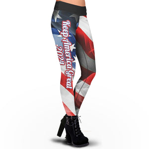 Pre-Release Limited Edition Keep America Great 2024 USA - Sublimation Leggings