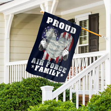 Load image into Gallery viewer, Proud Air Force Family House Flag